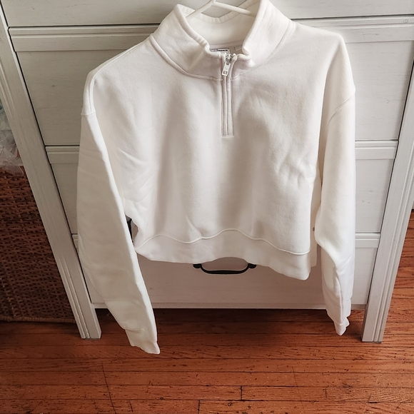 Tna Cozy Fleece Perfect 1/4 Zip Sweatshirt - Picture 6 of 6